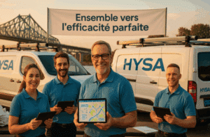 optimisation des routes de travail